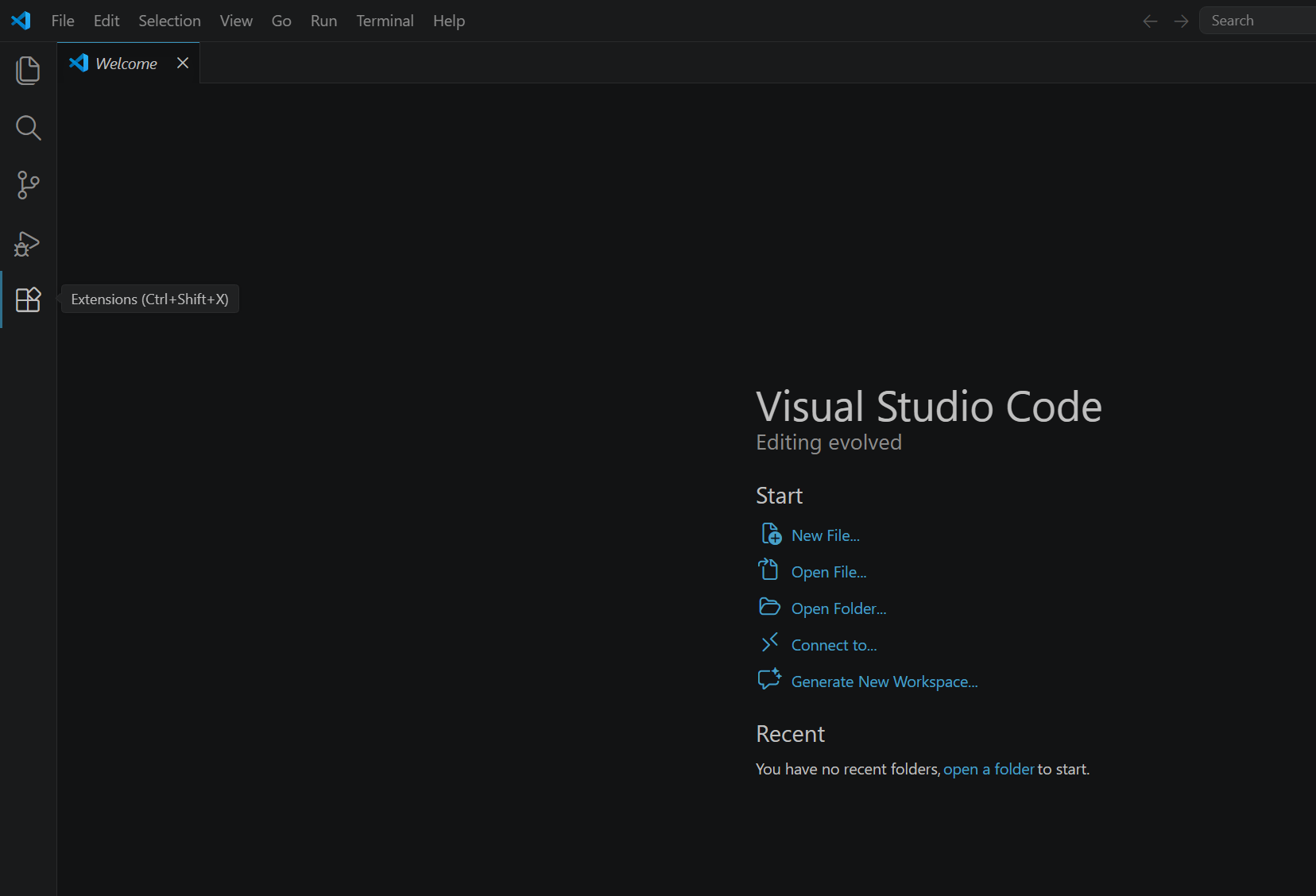 VSCode Install Extensions
