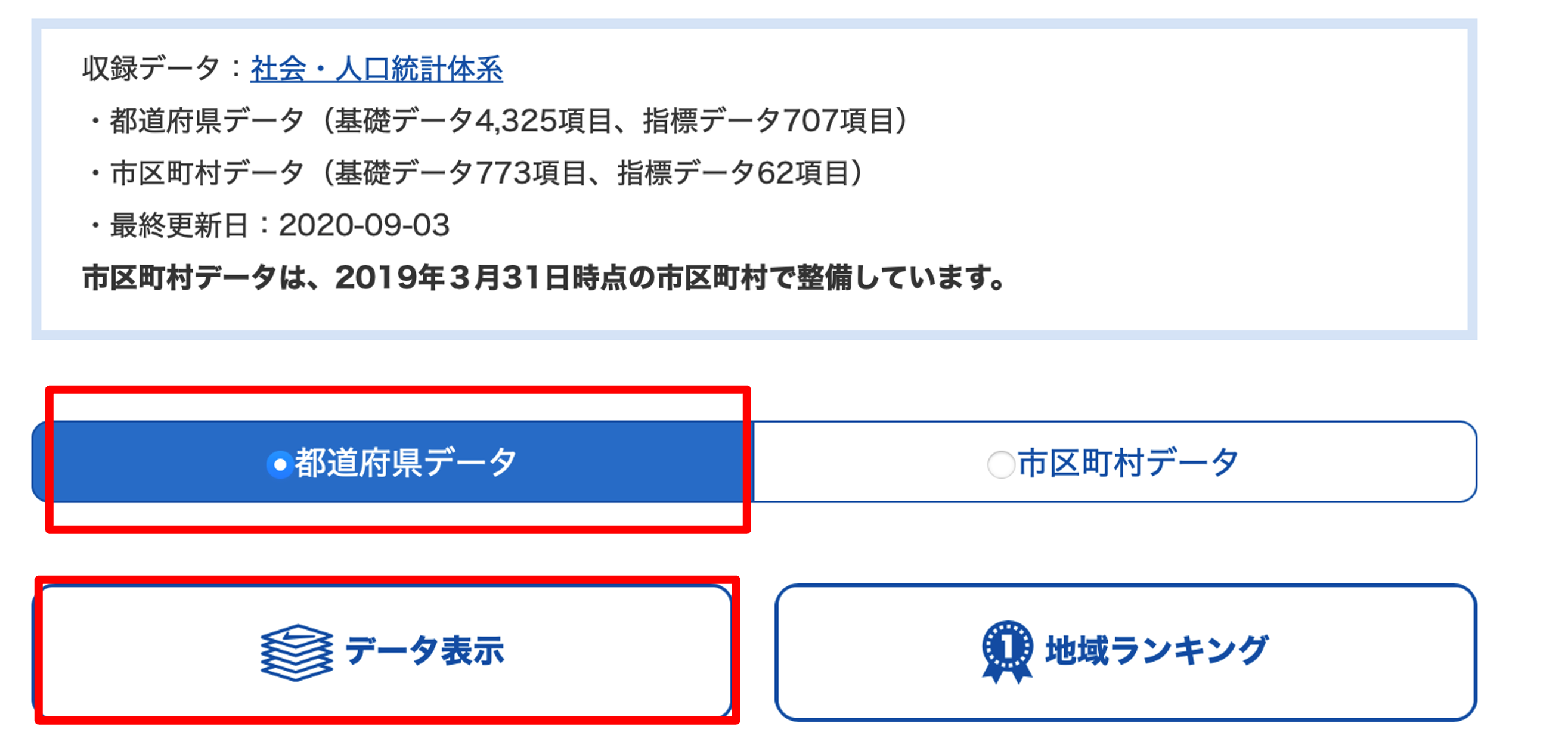 都道府県データ